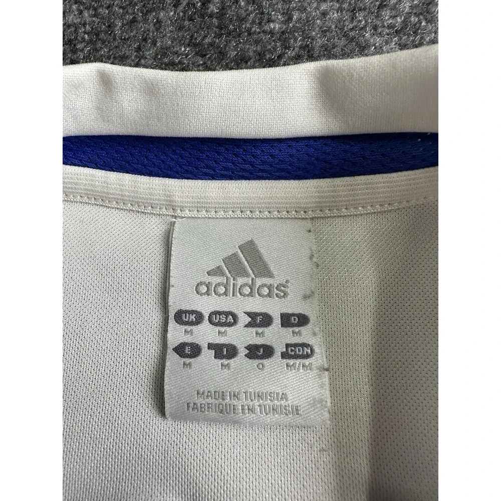 Mens Adidas Finland Sami Hyypiä #4 Home Soccer Jersey 2004, Size M